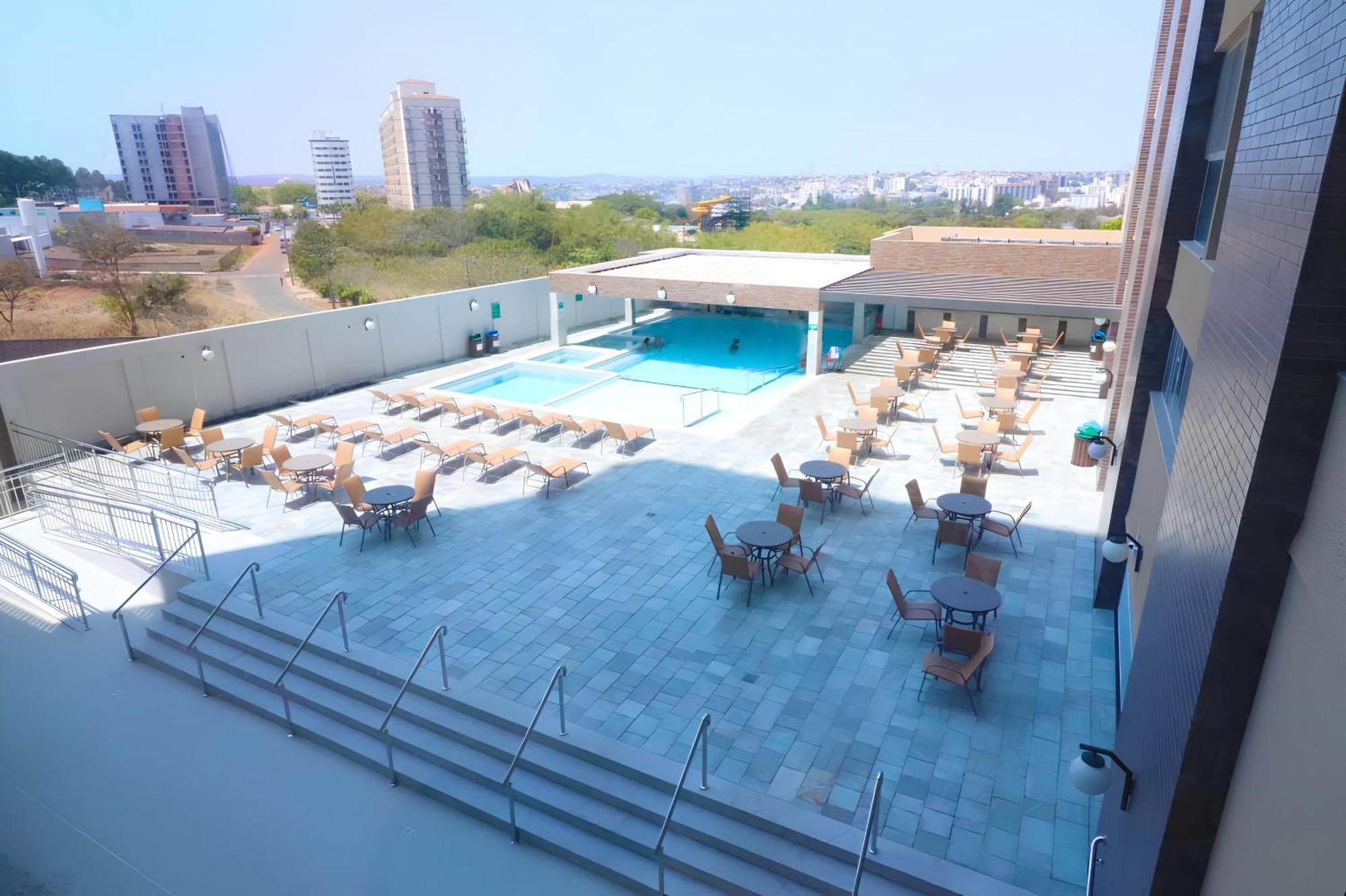 Appartement Piazza Diroma Com Acesso Ao Acqua Park à Caldas Novas Extérieur photo